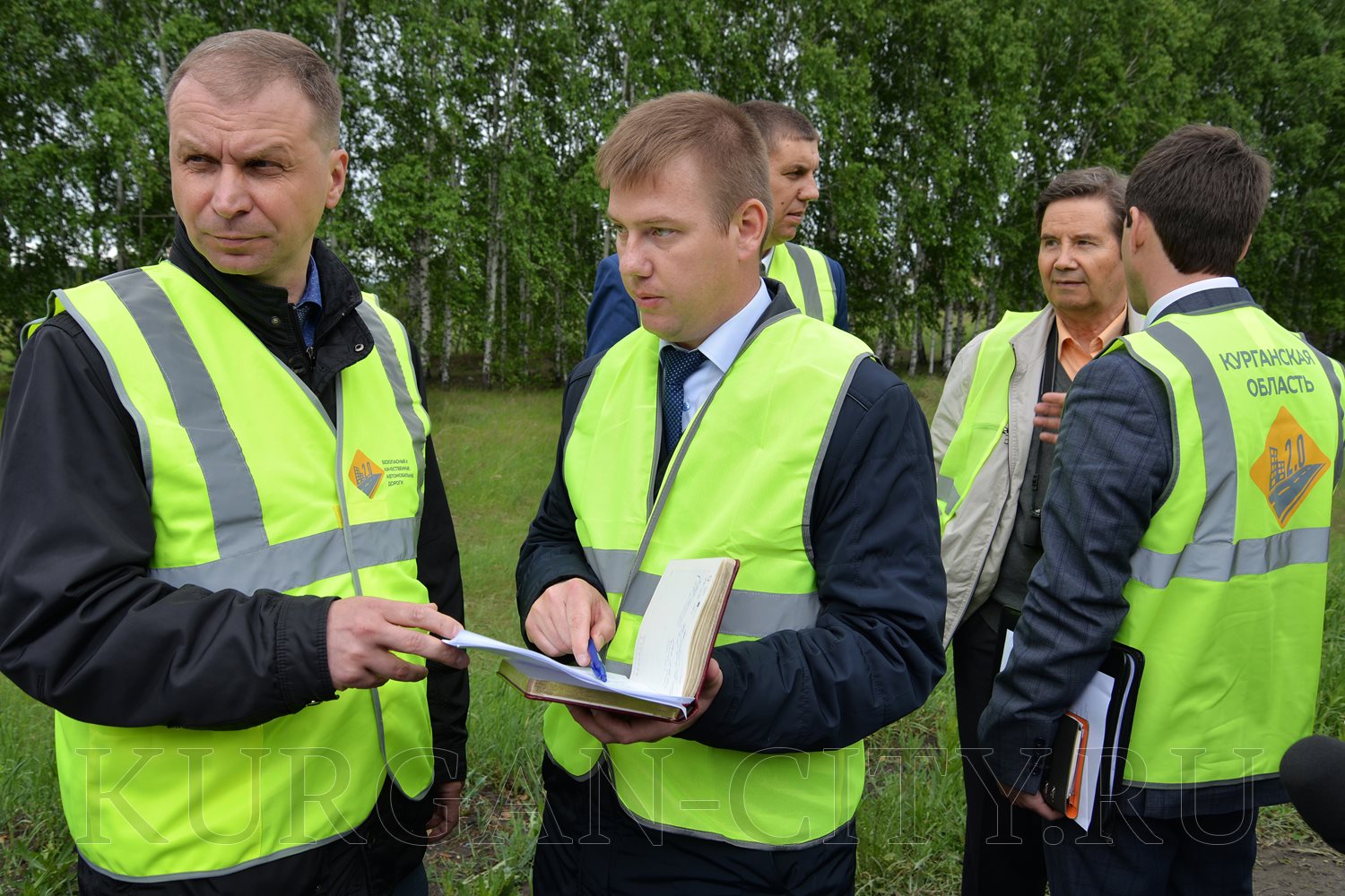 В Кургане стартовал ремонт дорог в рамках федерального проекта