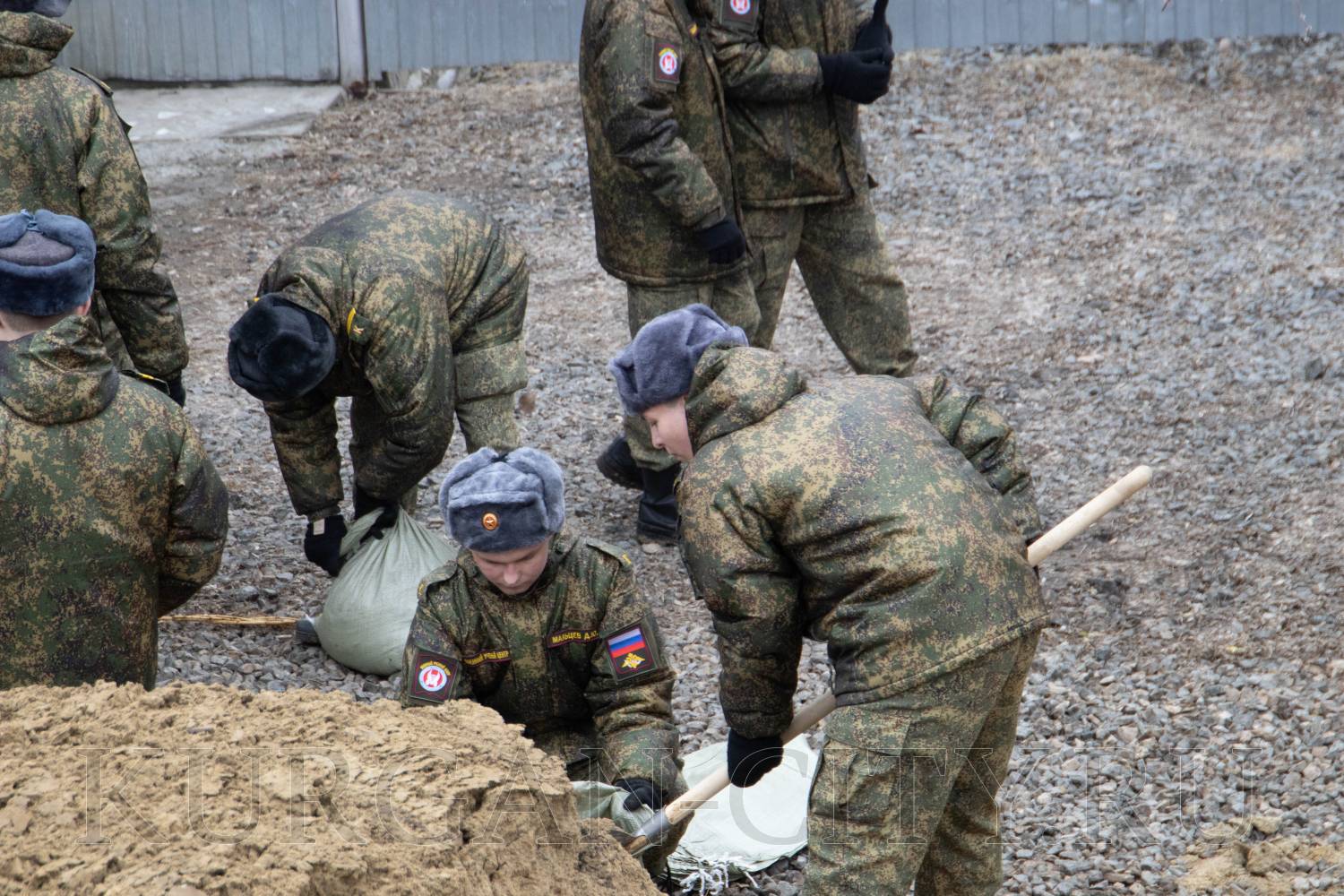 Курган готовится к приходу «большой воды» | 08.04.2024 | Курган - БезФормата